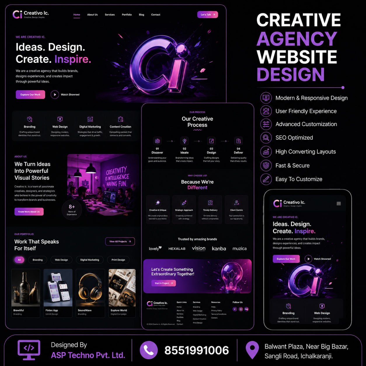 Creative Agency Website
